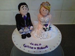 Just Modelled Wedding & Celebration Cake Toppers/Figurines
