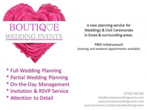 Boutique Wedding Events