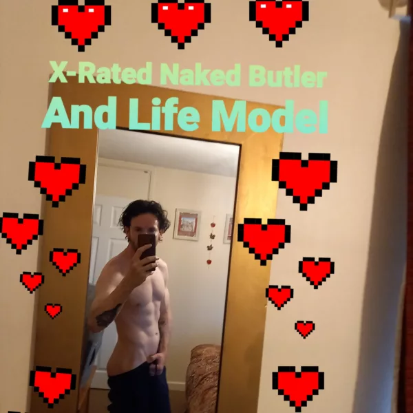 X-Rated Naked Butler And Life Model